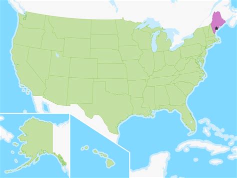 Maine | Free Study Maps