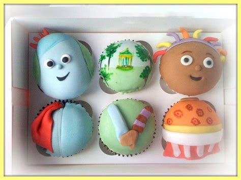 iggle piggle and Upsy Daisy | Daisy cupcakes, Kids cake, Cupcake cakes