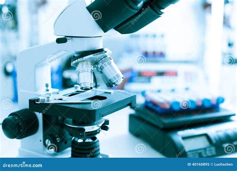 Medical Laboratory Microscope Stock Photo - Image: 40160895