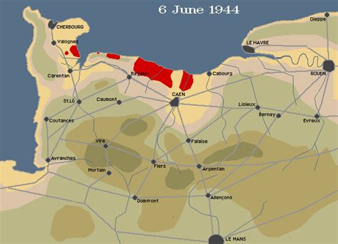 Normandy Invasion | D day map, Map, Interactive map