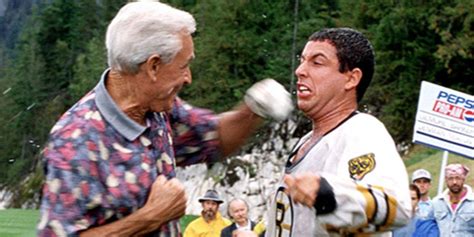 Bob Barker and Happy Gilmore's Fight in 'Happy Gilmore' from 1996 | The ...