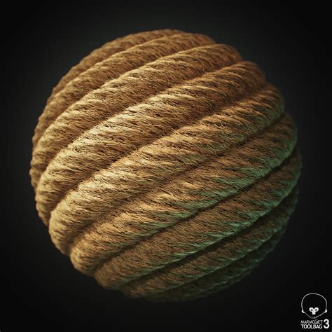 ArtStation - Rope Tileable PBR Material | Game Assets