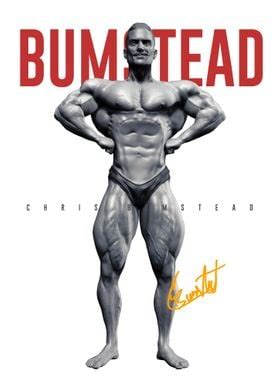 'Chris Bumstead Fitness Art' Poster by Basues | Displate