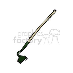 Large gardening hoe clipart. Commercial use GIF, JPG, WMF, SVG clipart ...