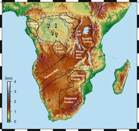 South Africa Topographic Map – Topographic Map of Usa with States