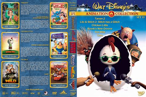 Walt Disney Animation Collection Dvd Cover