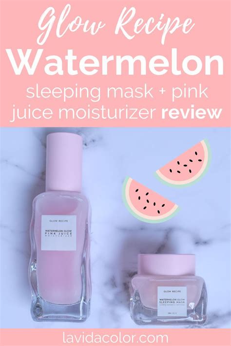 The Glow Recipe Watermelon Mask is an awesome Korean skincare product ...