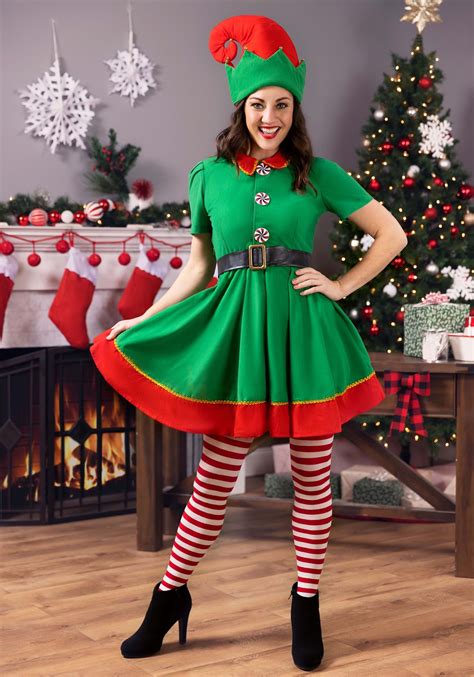 Women's Holiday Elf Costume