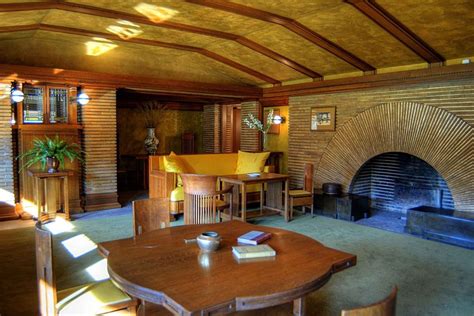 Darwin D. Martin House (Interior) by Frank Lloyd Wright, Buffalo, NY ...