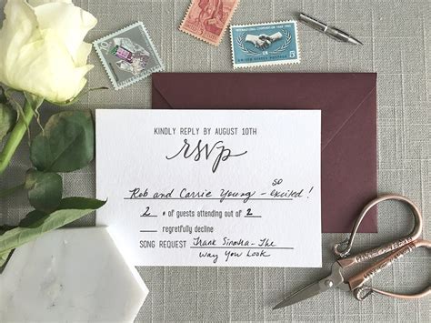 6 Common Questions about Wedding RSVP Cards — ElisaAnne Calligraphy