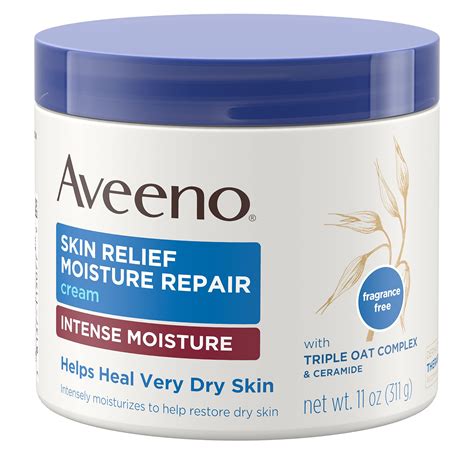 Buy Aveeno Skin Relief Intense Moisture Repair Body Cream with Triple ...