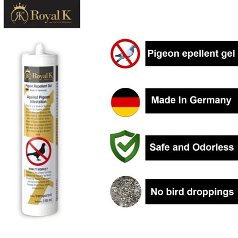 Pigeon Repellent Gel Pigeon Control Gel - Against bird and Pigeon ...