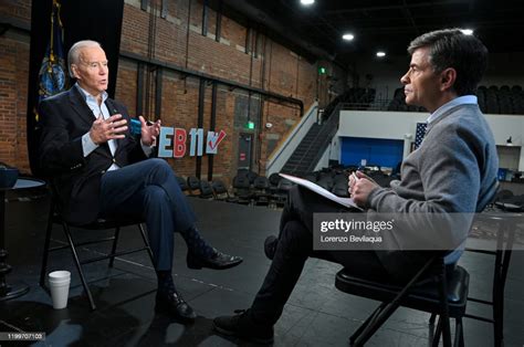 WEEK - George Stephanopoulos interviews former Vice President Joe ...