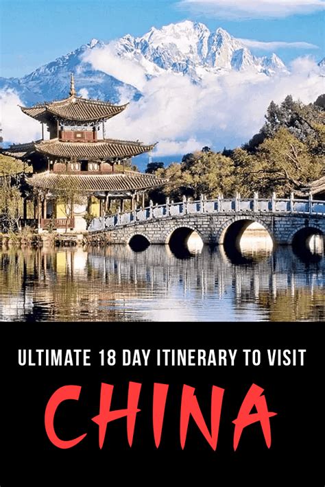 The ultimate 18 day itinerary to visit china travel to blank walking ...