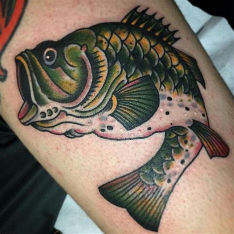 Large mouth bass | Picture tattoos, Tattoos with meaning, Traditional ...