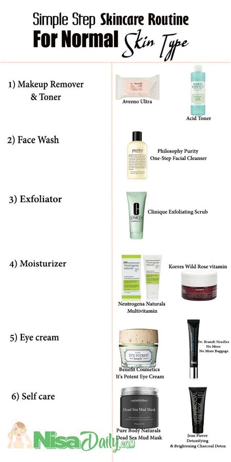 Simple Step Skincare Routine For Normal Skin Type - ★★★★★ 108 | Skin ...