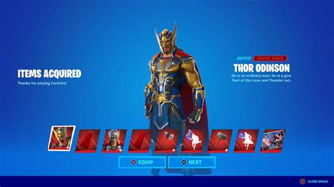 How To Get Gods Of Thunder Pack For FREE! (Fortnite Thor Odinson Skin ...