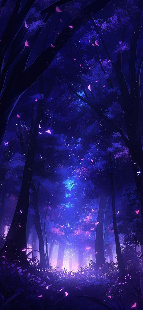 Purple Magical Enchanted Forest Wallpapers - Wallpaper Cave