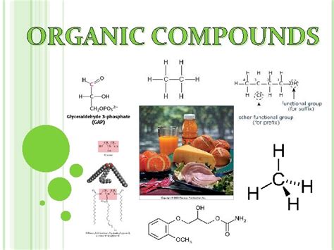 ORGANIC COMPOUNDS An element is any