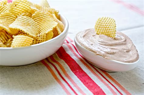 Dip Recipes: Curry yogurt potato and chip dipLaura's Wild Kitchen