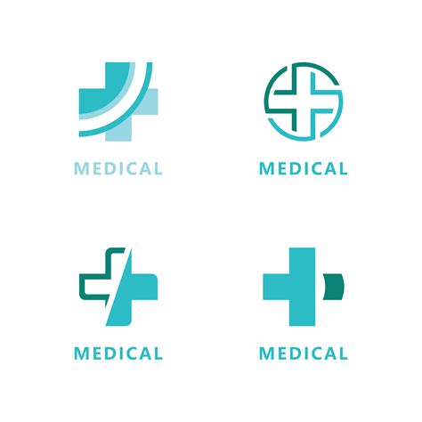 Health care logo icon vector illustration isolated on white background ...