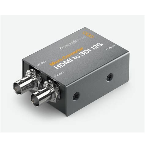 Blackmagic Design CONVCMIC/HS12G [Micro Converter HDMI to SDI 12G]｜フジヤカメラ