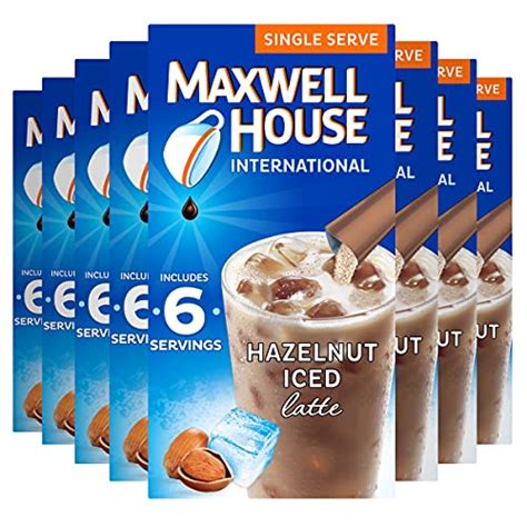 Best Maxwell House Hazelnut Iced Latte