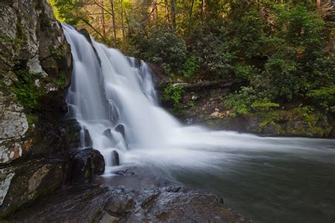 Great Smoky Mountains National Park Map Waterfalls