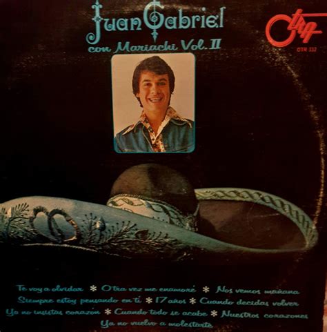 Juan Gabriel – Con Mariachi Vol. II (1976, Vinyl) - Discogs