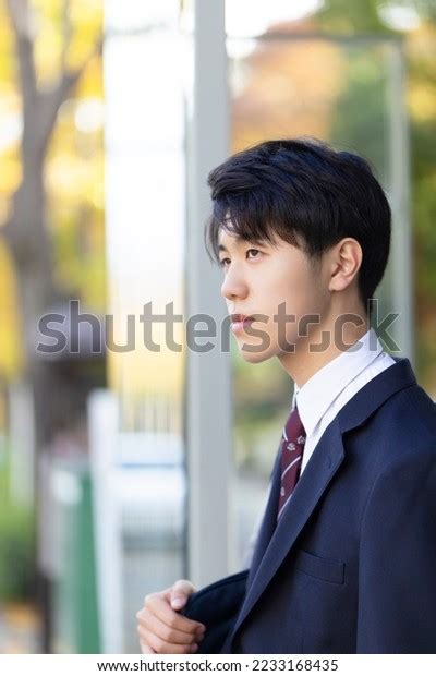 High School Student Bus Stop Stock Photo 2233168435 | Shutterstock