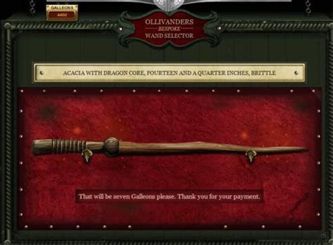 What's your wand in Pottermore made of? - Harry Potter - Fanpop