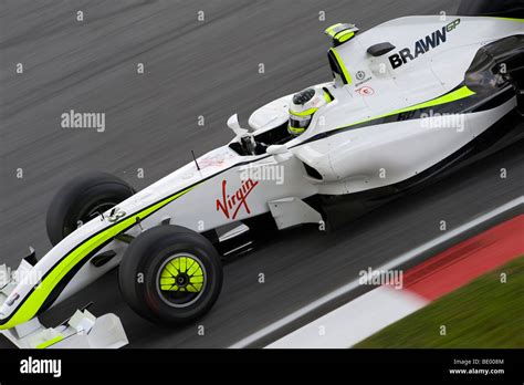 Brawn GP driver Rubens Barrichelo of Brazil steers his car during the ...