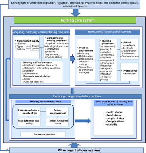 The nursing care performance framework. | Download Scientific Diagram