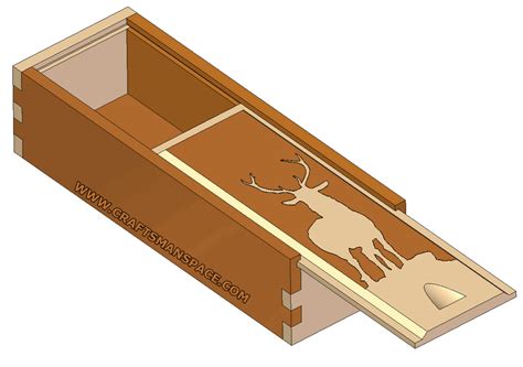 Sliding lid box plan | Diy wood box, Wooden pencil box, Woodworking joints