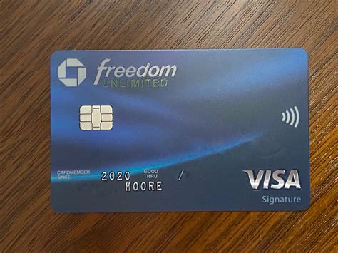 My Chase Freedom Unlimited Card Arrived - Moore With Miles