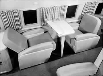 Raymond Loewy's Boeing 307 Interior for Howard Hughes