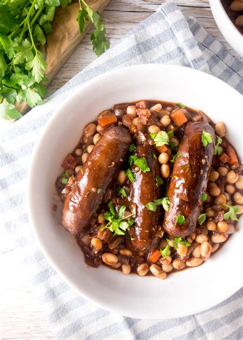 Venison Sausage & Bean Casserole