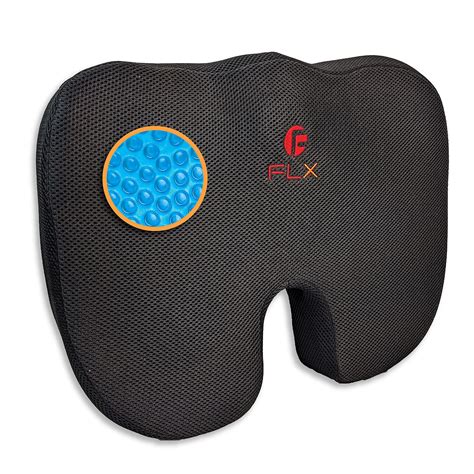 Buy Orthopedic Memory Foam Support Gel Cushion for Sciatica, Tailbone ...