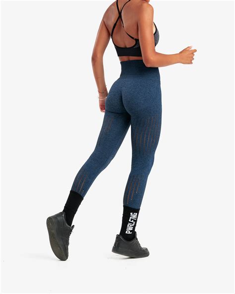 Sculpt Seamless Leggings Dark Blue - PM Sportswear