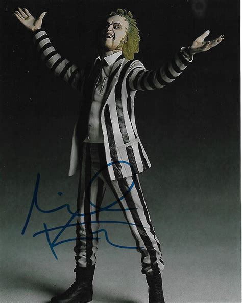 MICHAEL KEATON beetlejuice Autographed 8 X 10 - Etsy