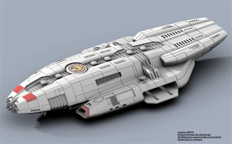 Rob Hill uploaded this image to 'blender ships/BSG/Cygnus MKII'. See ...