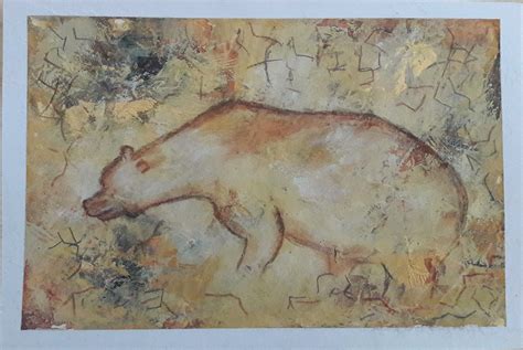 Chauvet cave art - Bear | Artmoney