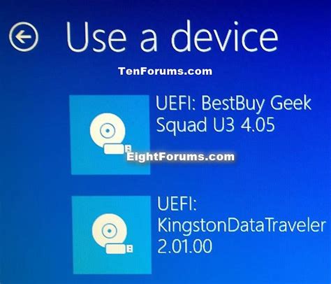 Boot from USB Drive on Windows 10 PC | Tutorials