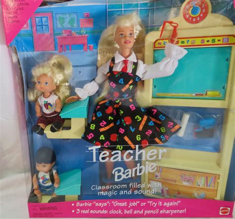 Teacher Barbie Set