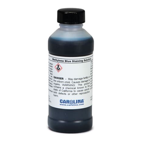 Methylene Blue Staining Solution, 0.2% in 25% Ethanol, Laboratory Grade ...