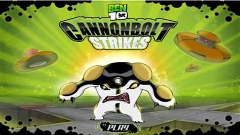 Cartoon Network Games: Ben 10 - Cannonbolt Strikes - YouTube