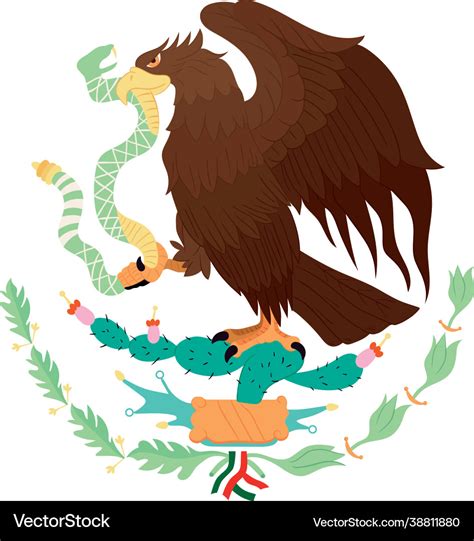 Easy Mexican Eagle Drawings