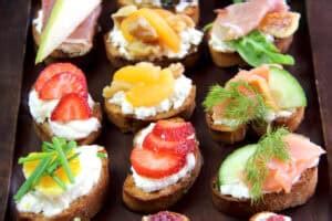 Easy Gluten Free Canapes - Regain Your Sparkle