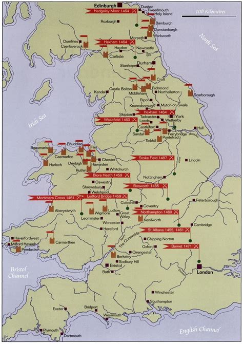 Battles of the War of the Roses | Wars of the roses, History of england ...