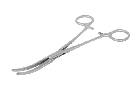 Rochester Pean Hemostat Forceps, Curved 18 cm (German Steel) - accuspire